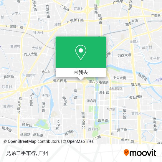 兄弟二手车行地图