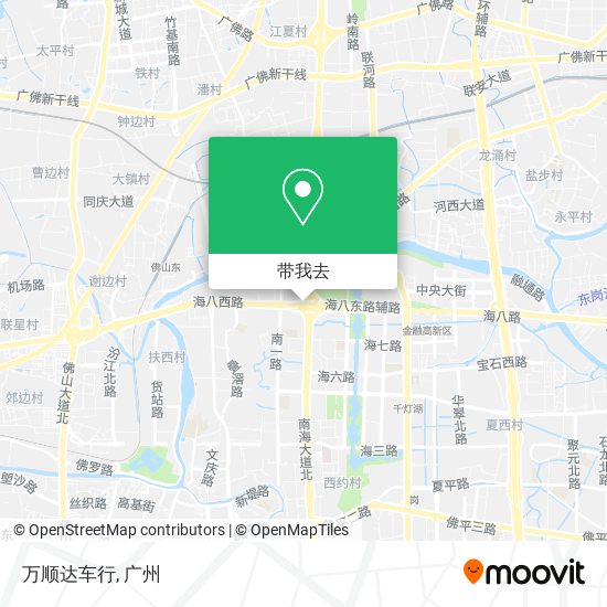 万顺达车行地图