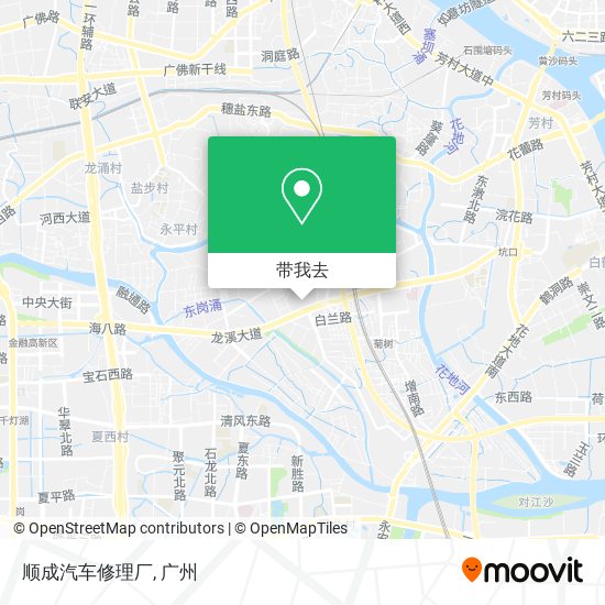 顺成汽车修理厂地图