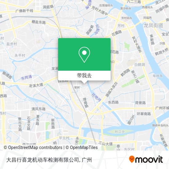 大昌行喜龙机动车检测有限公司地图