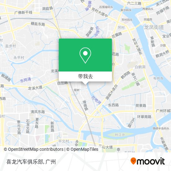喜龙汽车俱乐部地图