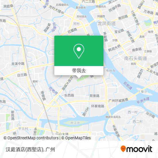 汉庭酒店(西塱店)地图