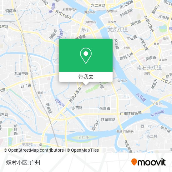 螺村小区地图