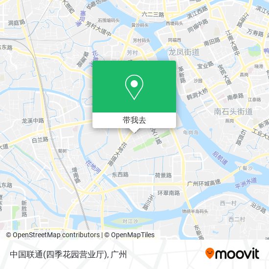 中国联通(四季花园营业厅)地图