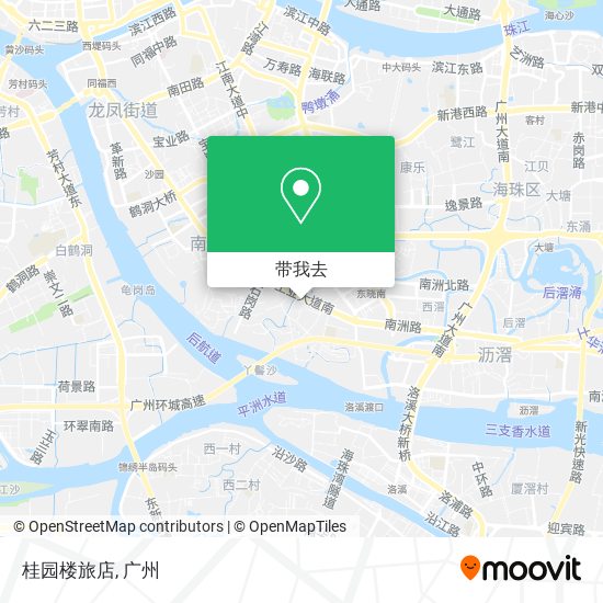 桂园楼旅店地图