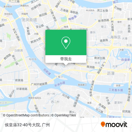 侯皇庙32-40号大院地图