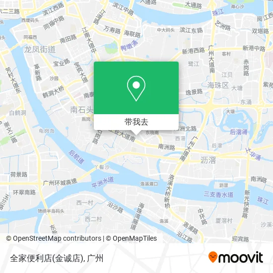 全家便利店(金诚店)地图