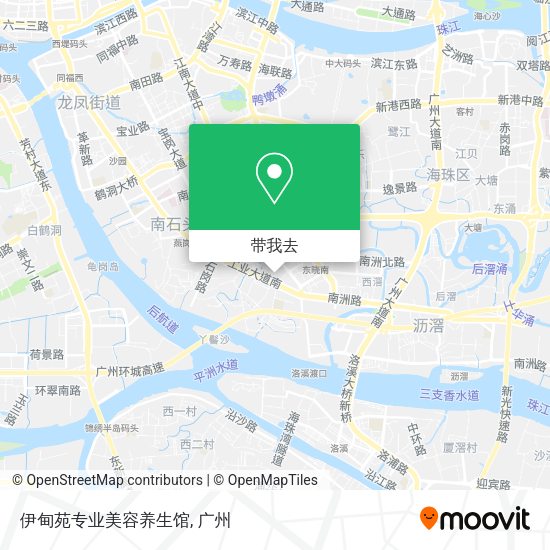 伊甸苑专业美容养生馆地图