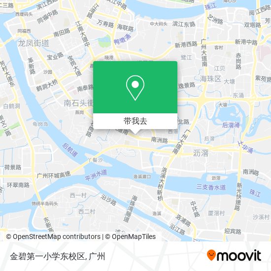 金碧第一小学东校区地图