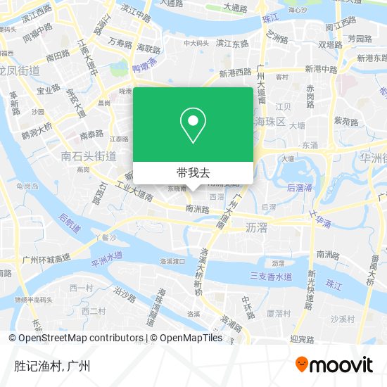 胜记渔村地图