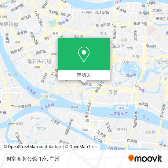 创富商务公馆-1座地图