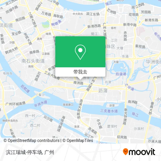 滨江瑞城-停车场地图