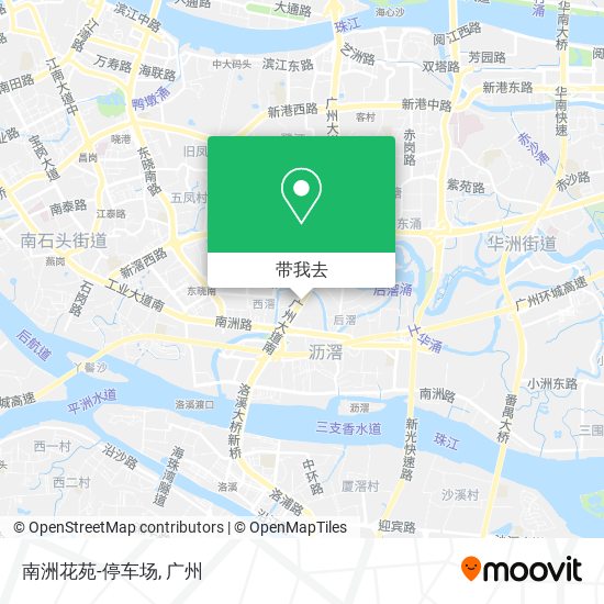 南洲花苑-停车场地图