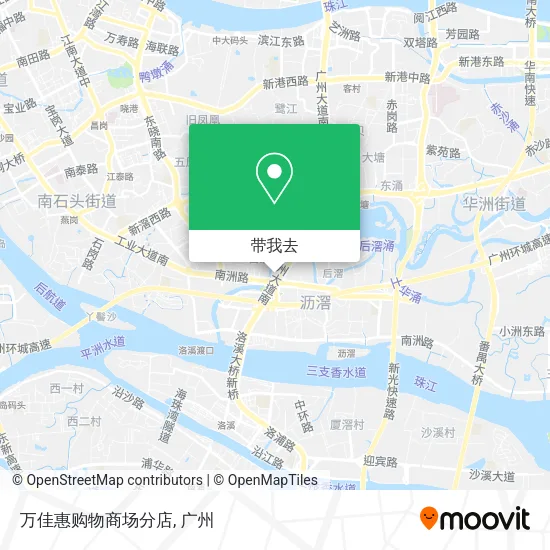 万佳惠购物商场分店地图