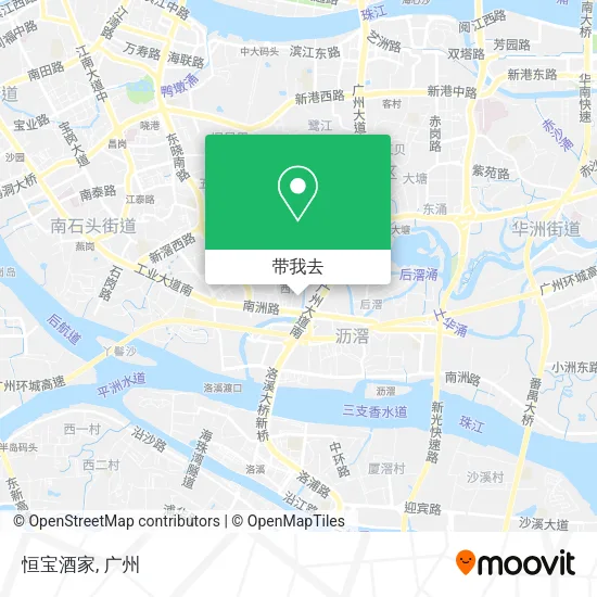 恒宝酒家地图