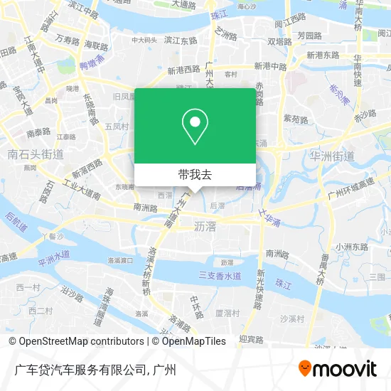 广车贷汽车服务有限公司地图