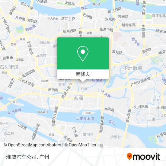 潮威汽车公司地图