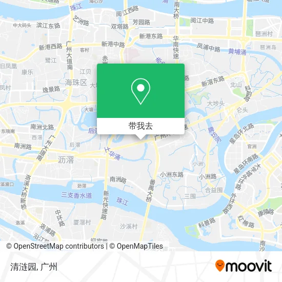 清涟园地图