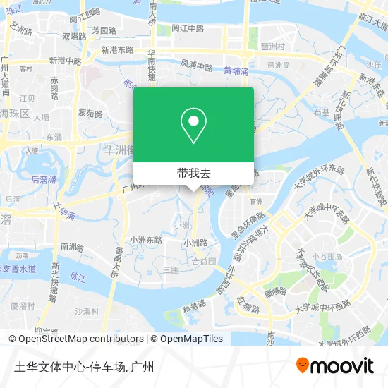 土华文体中心-停车场地图