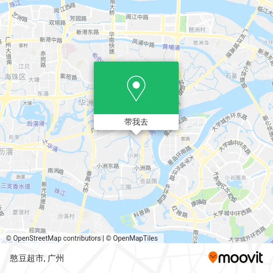憨豆超市地图
