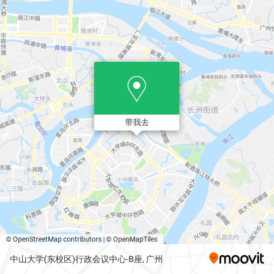 中山大学(东校区)行政会议中心-B座地图