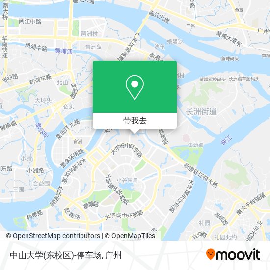 中山大学(东校区)-停车场地图