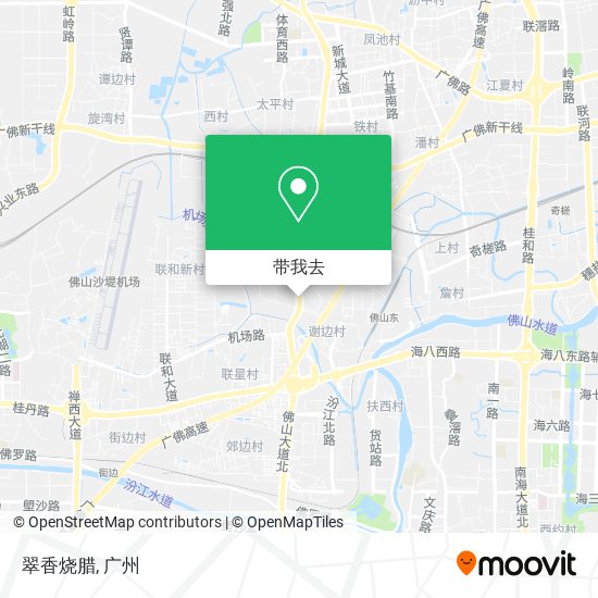 翠香烧腊地图
