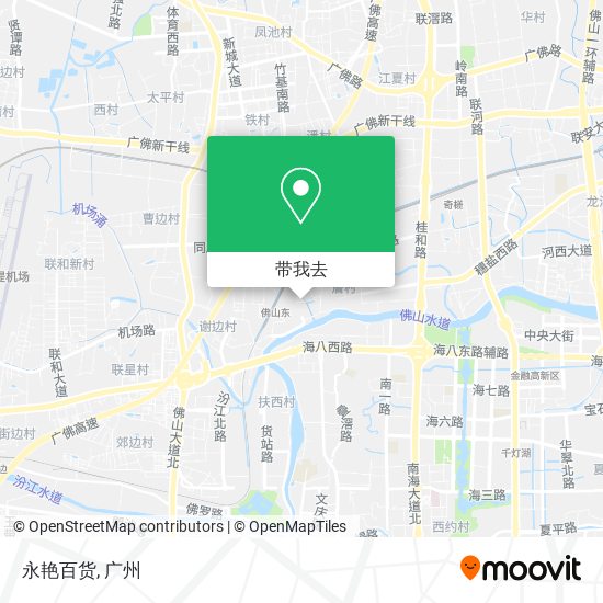 永艳百货地图