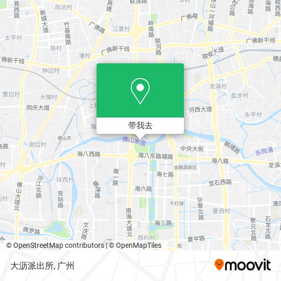 大沥派出所地图