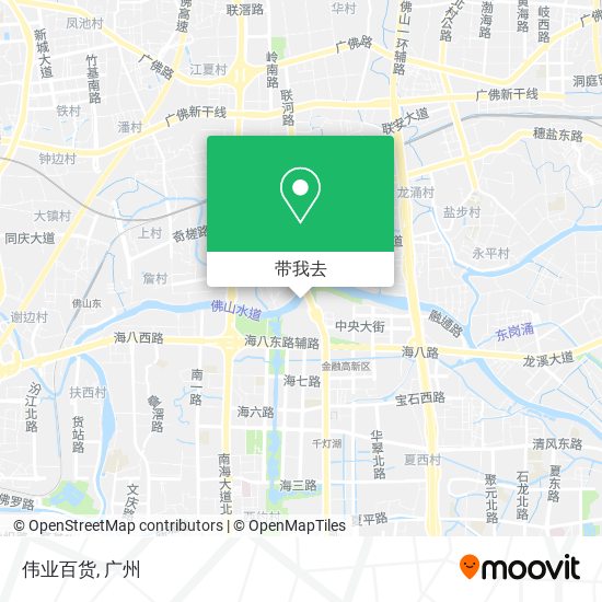 伟业百货地图