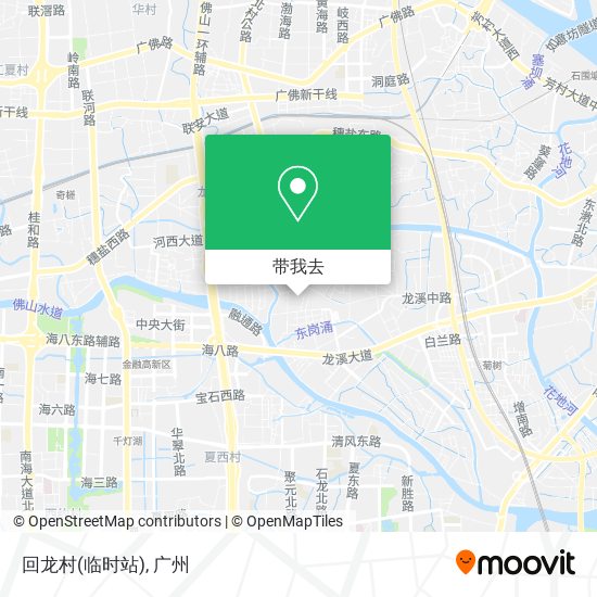 回龙村(临时站)地图