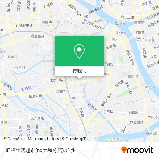 旺福生活超市(no大和分店)地图