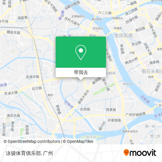 泳骏体育俱乐部地图