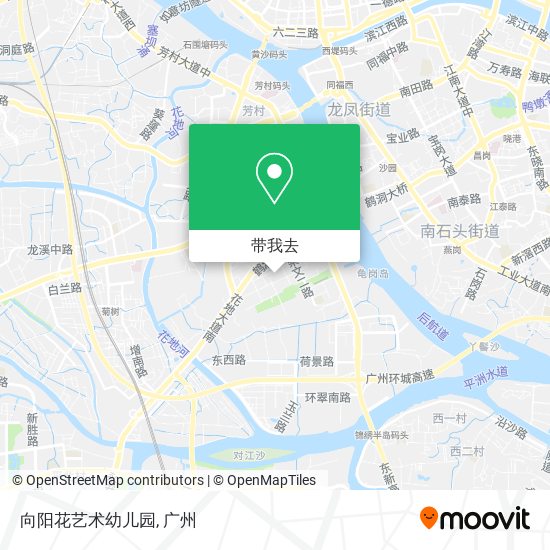 向阳花艺术幼儿园地图
