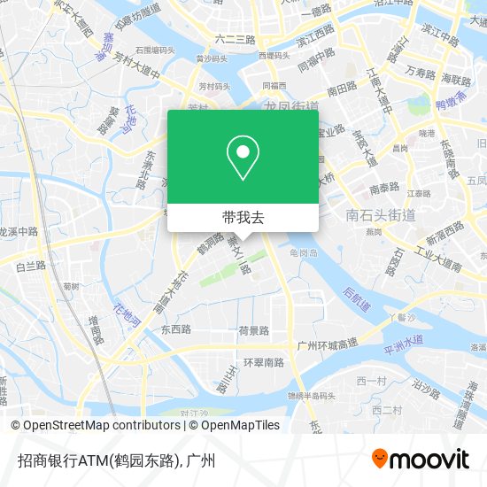 招商银行ATM(鹤园东路)地图