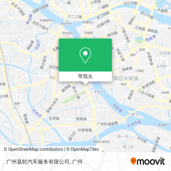 广州嘉轮汽车服务有限公司地图