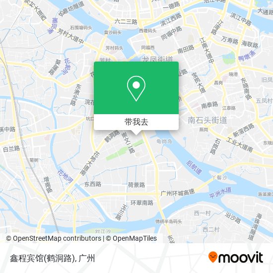 鑫程宾馆(鹤洞路)地图