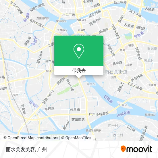 丽水美发美容地图
