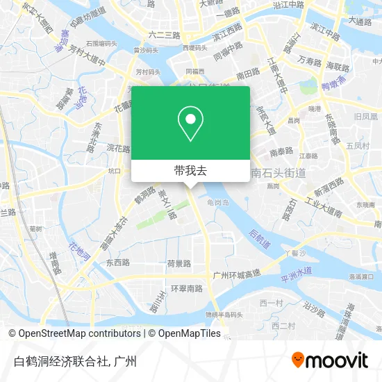 白鹤洞经济联合社地图