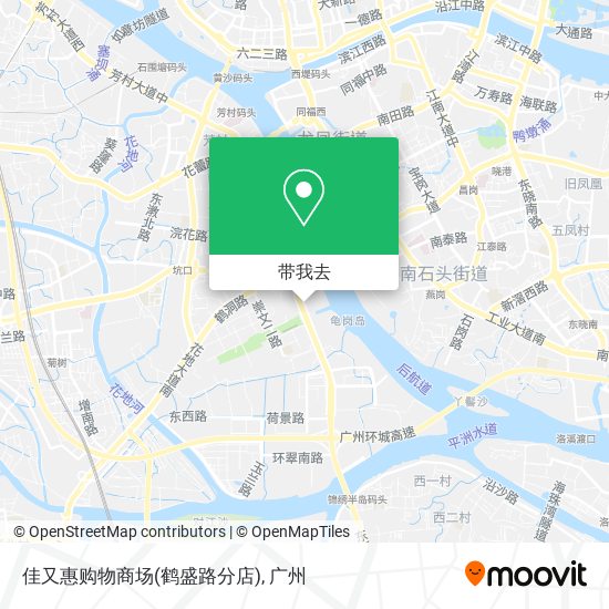 佳又惠购物商场(鹤盛路分店)地图
