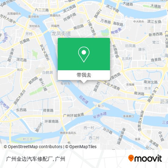 广州金边汽车修配厂地图