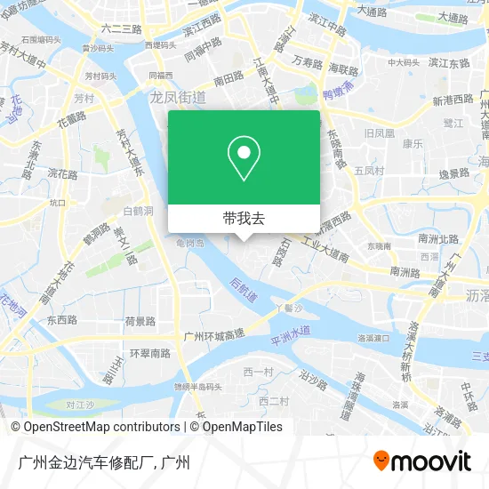 广州金边汽车修配厂地图