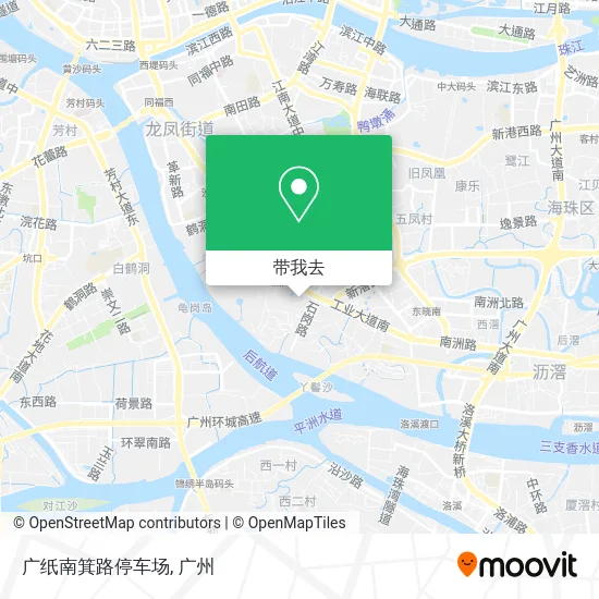 广纸南箕路停车场地图