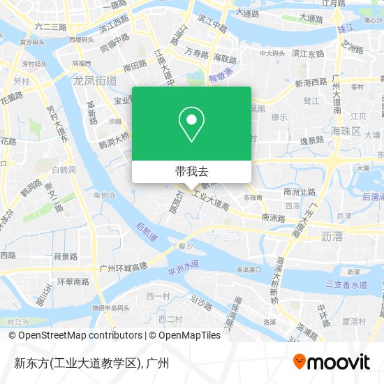 新东方(工业大道教学区)地图