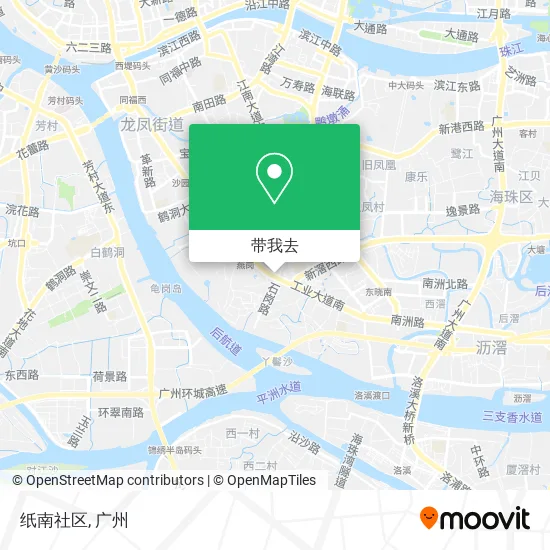 纸南社区地图