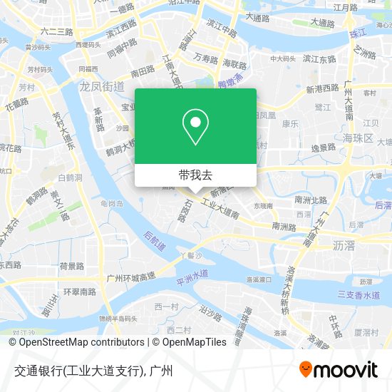 交通银行(工业大道支行)地图