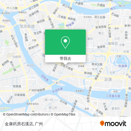 金康药房石溪店地图