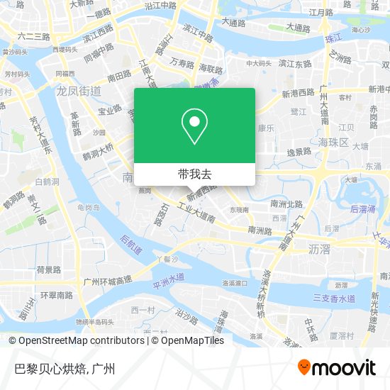 巴黎贝心烘焙地图