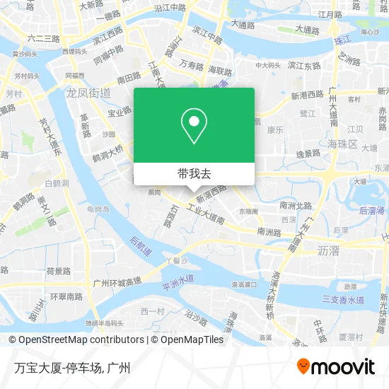 万宝大厦-停车场地图