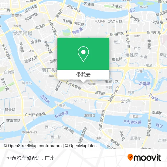恒泰汽车修配厂地图
